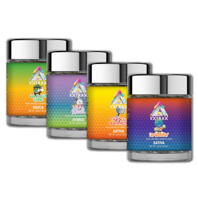 Delta Extrax | Adios Blend THC-A Flower - 3.5g