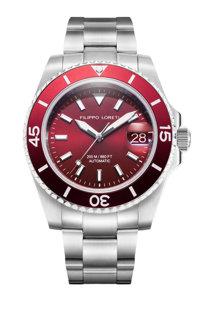 Aquadiver Burgundy Red