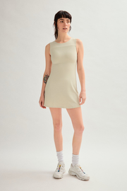 Marble Lucia Sleeveless Mini Dress — Girlfriend Collective