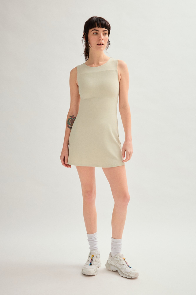 Marble Lucia Sleeveless Mini Dress — Girlfriend Collective