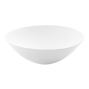 Solid White Organic Round Disposable Plastic Soup Bowls (16 oz.)