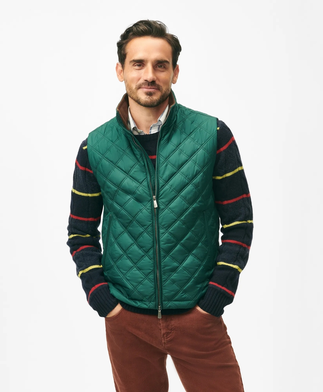 Paddock Diamond Quilted Vest