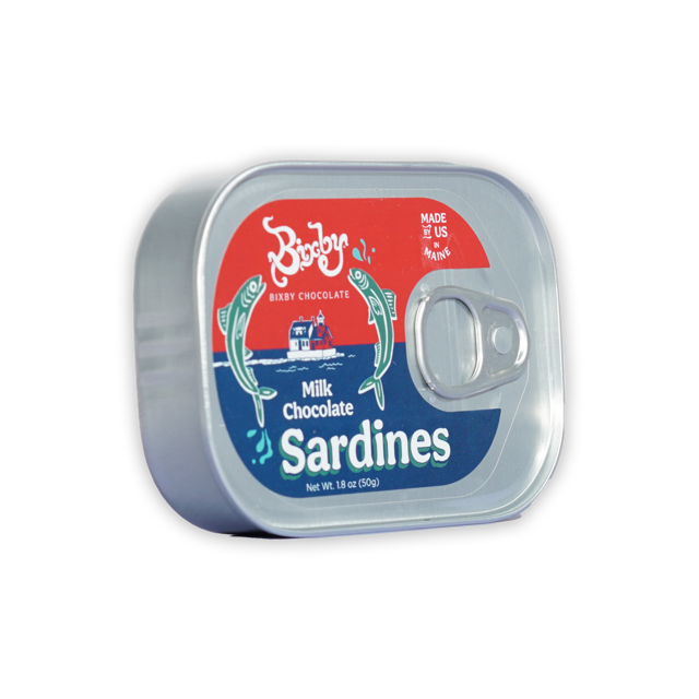 Bixby Tinned Milk Chocolate Sardines