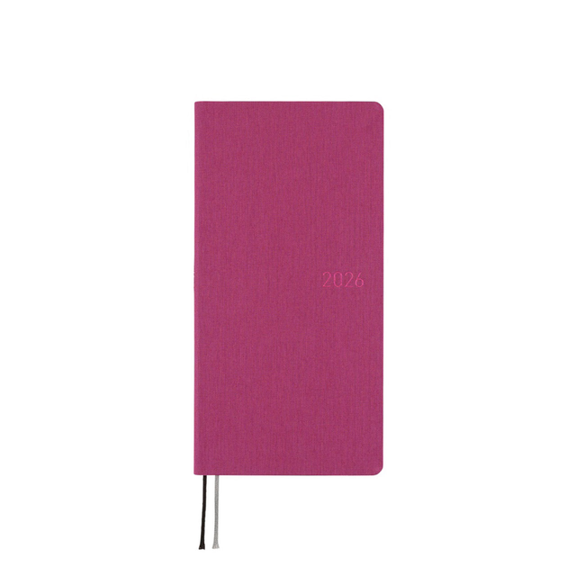 2026 Techo Weeks Planner Peony Purple