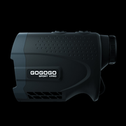 Gogogo Sport Vpro Golf Hunting Range Finder Gift Distance Measuring with High-Precision Flag Pole Locking Vibration Function | GS24 Black 1200Y