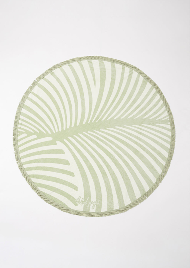 Palma Round Beach Towel