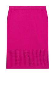 Stretch Crochet Knit Skirt