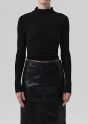 Nara Turtleneck in Black