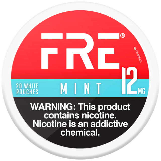 FRE Mint 12MG Nicotine Pouches