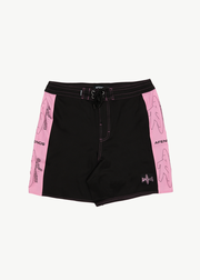 AFENDS Mens Altered - Surf Related Boardshort 18" - Black