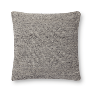 Claudette Pillow Charcoal/Grey (Set of 2)