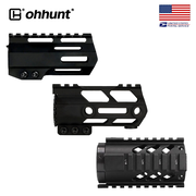 ohhunt® AR-15 4 inch Free Float Handguard for 9MM 5.56/.223 Pistols