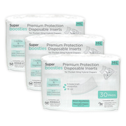 Super Boosties - Disposable Diaper Inserts, Medium/Large, Pack of 90