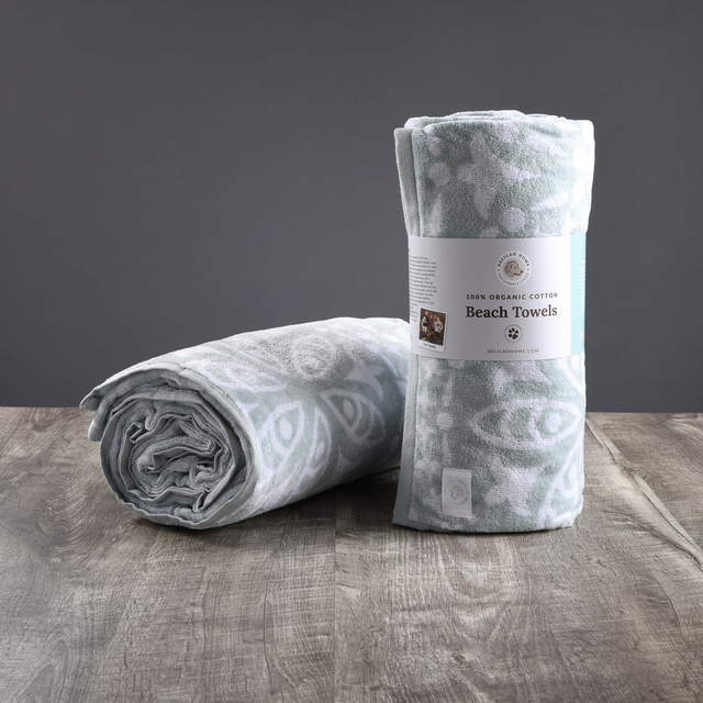 100% Organic Cotton Kiawah Beach Towels