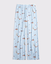 Pointelle Wide Leg Sleep Pant