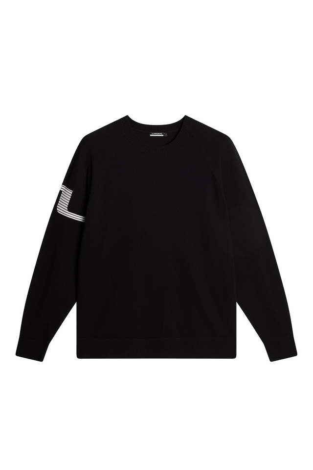 Heath Knitted Sweater / Black