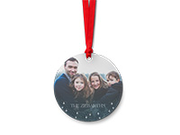 Frosted Acrylic Ornament