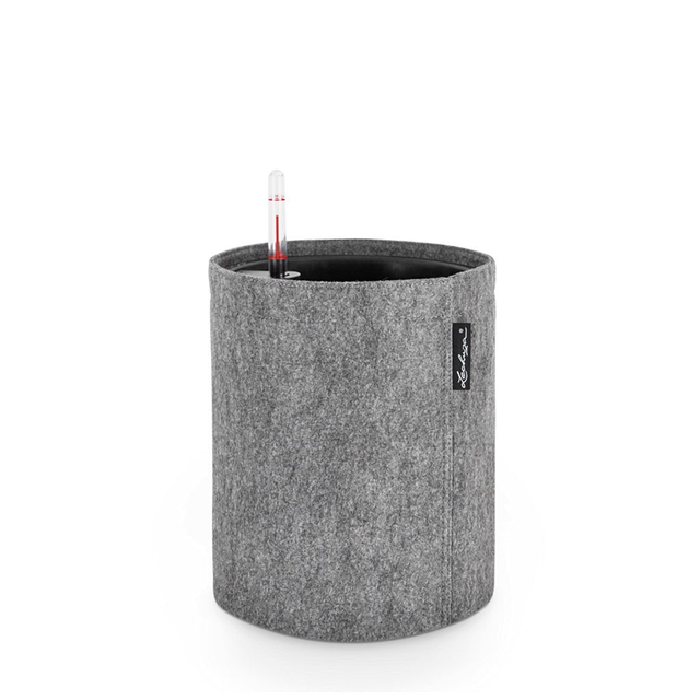 Lechuza Trendcover 23 Planter - Dark Gray
