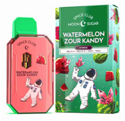 Space Club Moon Sugar Watermelon Zour Kandy (Hybrid) 3g THC-A Disposable Vape $11.00
