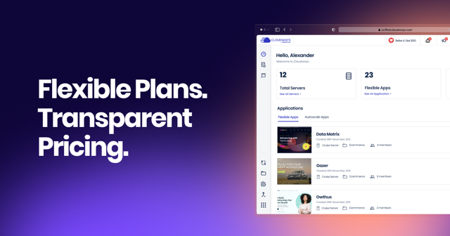 Cloudways Pricing & Plans: Affordable Managed Cloud Hosting