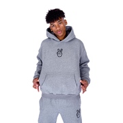 Deuce Peace Hoodie | Grey