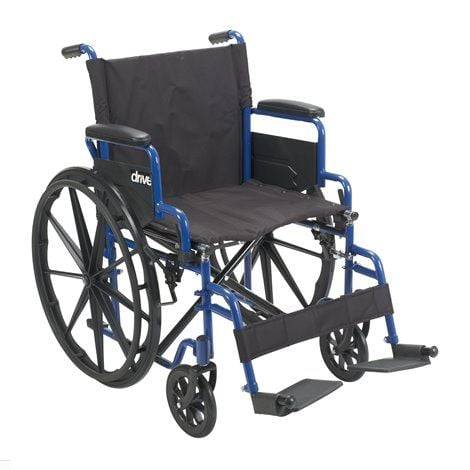 Blue Streak Wheelchair | 20 Inch Seat BLS20FBD-SF