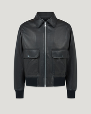 Men's Lamb Leather Pilot Jacket in Black | Belstaff EU