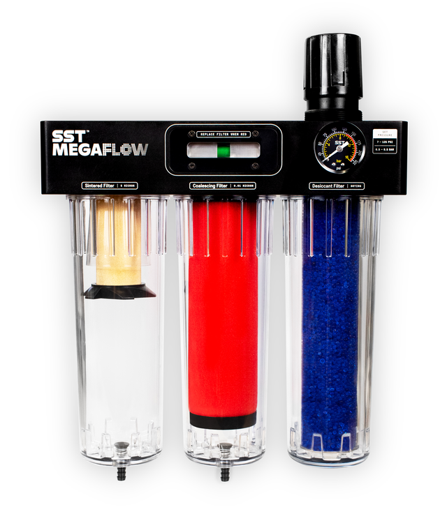 SST MEGAFLOW - 3 Stage Air Filtration and Regulation System