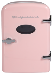 Frigidaire 6-Can Retro Mini Fridge - Pink