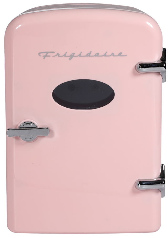 Frigidaire 6-Can Retro Mini Fridge - Pink