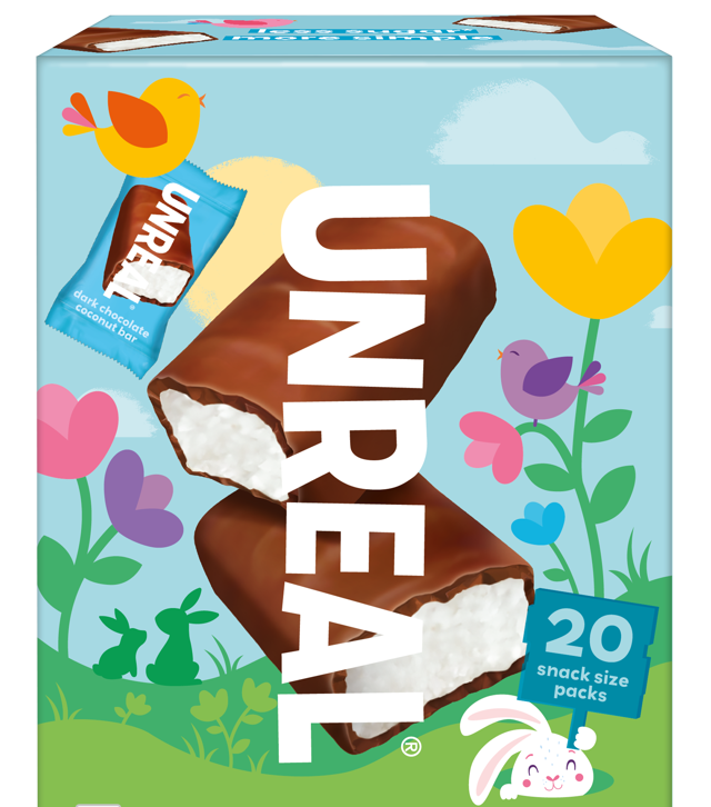 dark chocolate coconut bars easter box