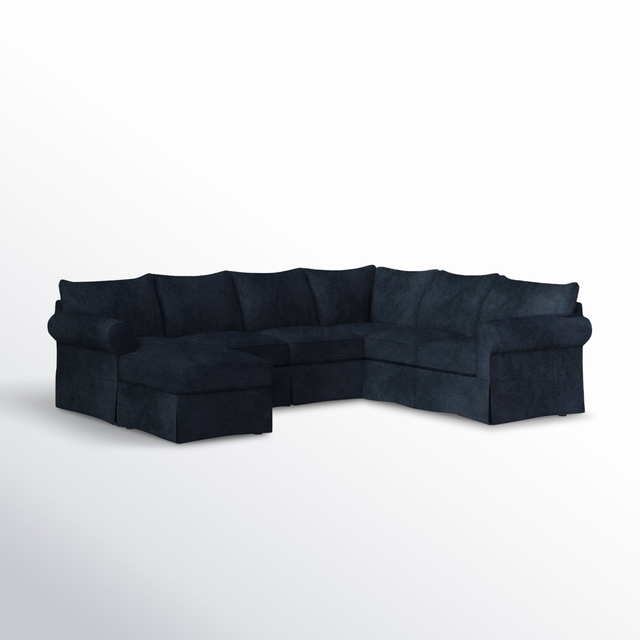 3 - Piece Slipcovered U-Sectional