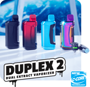 Ooze Duplex 2 C-Core Vaporizer | 900mAh