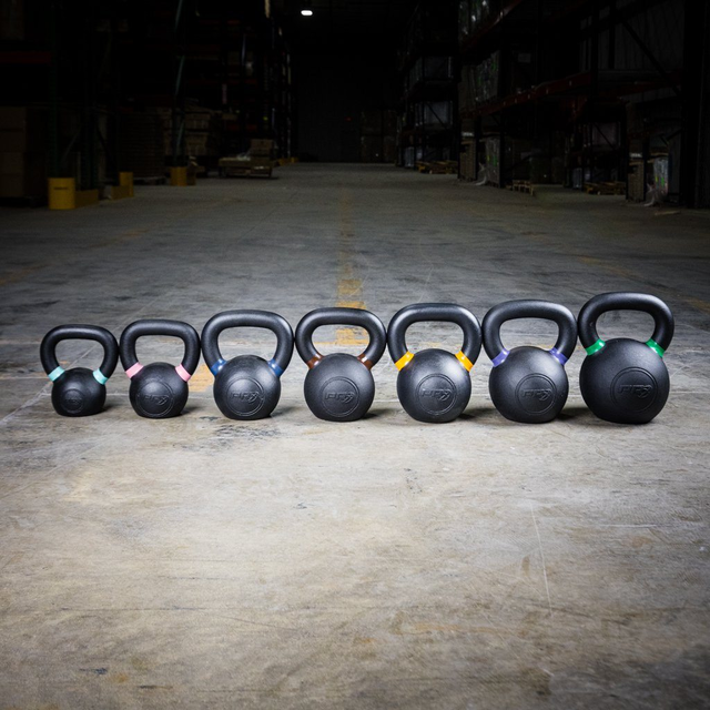PRx Powder Coated Cast Iron Kettlebells