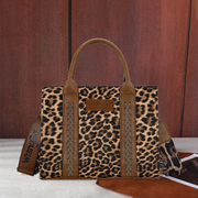 Wrangler Leopard Print Concealed Carry Tote