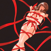 UPKO Bowknot Body Straps Bondage Set (Top & Bottom Sold Individually)