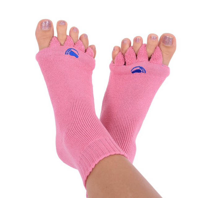 Pink Foot Alignment Socks