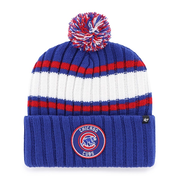 Men's Chicago Cubs  '47 Royal Plateau Cuffed Knit Hat with Pom