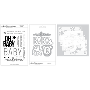 Concord & 9th Kristina Werner Little Star Stamp Die and Stencil Bundle