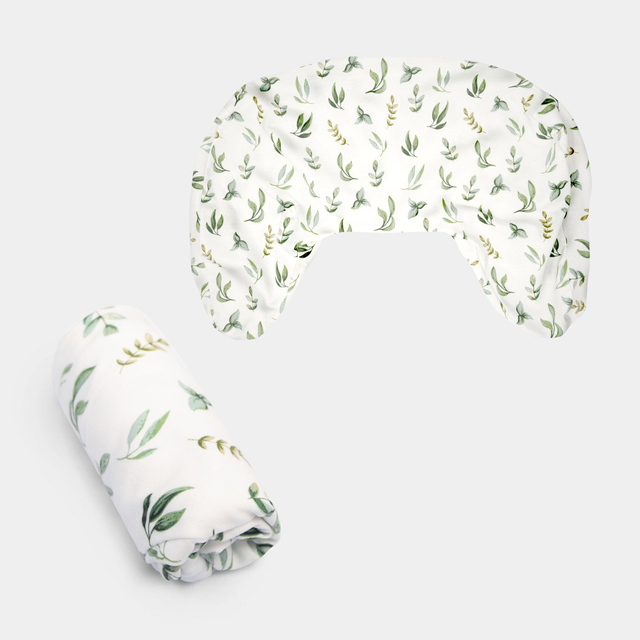 New Boppy Nursing Pillow Organic Cotton Cover