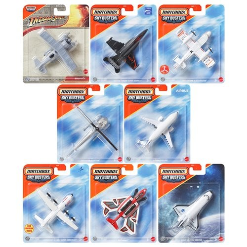 Matchbox Sky Busters 2025 Wave 4 Vehicles Case of 8
