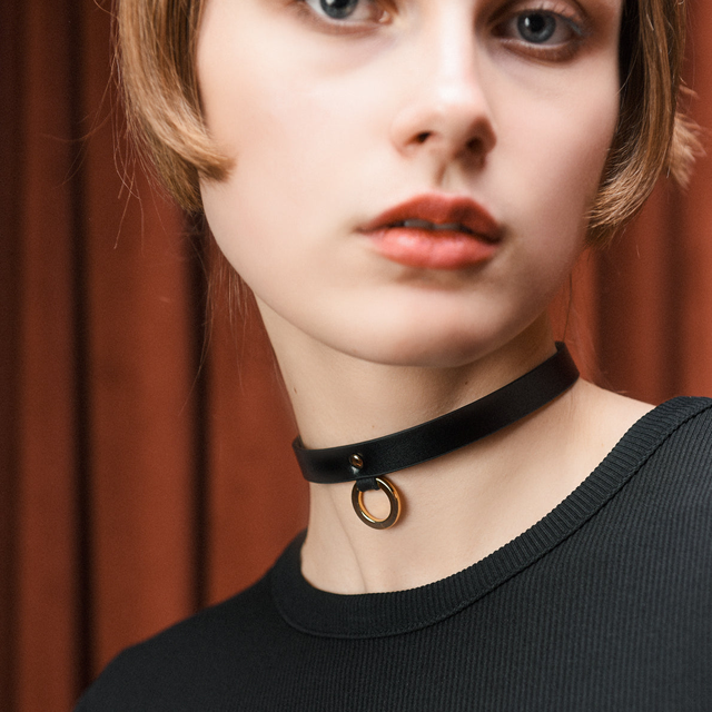 UPKO Leather Thin choker