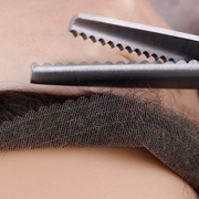 Eris | Swiss Lace Base|  Pre-cut Scalloped Natural-looking Hairline