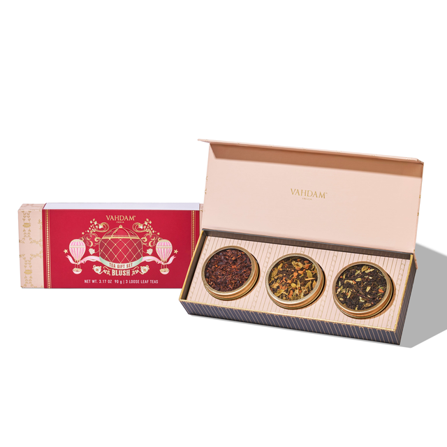 Blush, Tea Gift Set, 3 Teas