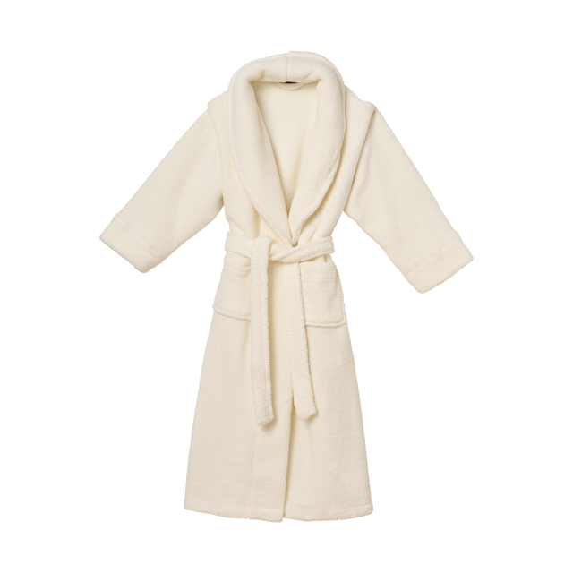 The Teddy Robe in Coconut Cream