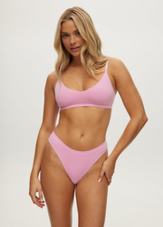 Seamless Waffle Sweetheart Bralette