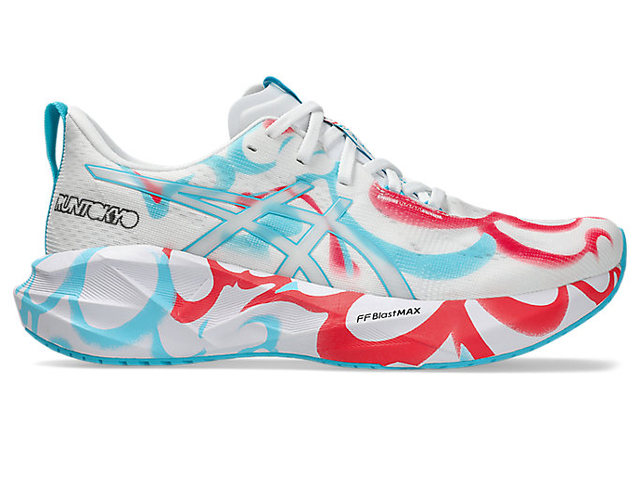 NOVABLAST 5 TOKYO | Men | WHITE/AQUARIUM | Men's Running Shoes | ASICS Malaysia