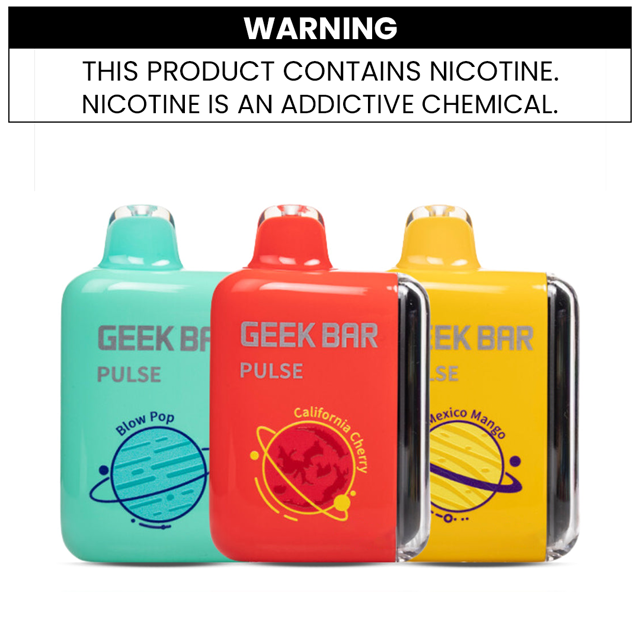 GEEK BAR PULSE DISPOSABLE VAPE - 15000 PUFFS
