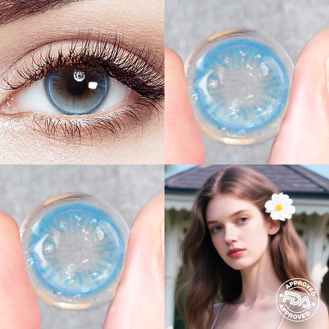 Frosting Blue 6 Months Contact Lenses
