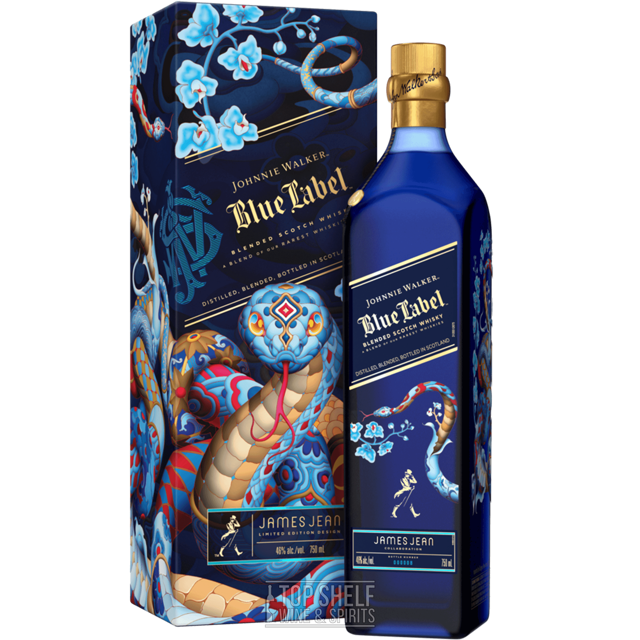 Johnnie Walker Year of the Snake Limited Edition Blue Label 2025 Scotch